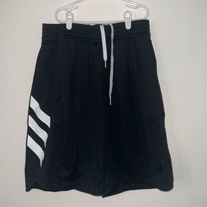 Adidas athletic shorts black XL